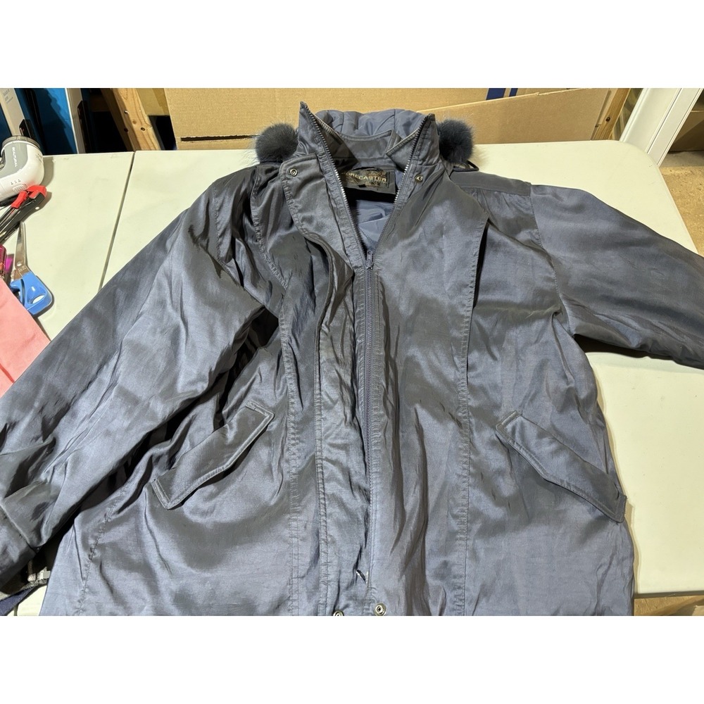 Forecaster‎ Sport Woman's Blue Zip Up Coat Size Large